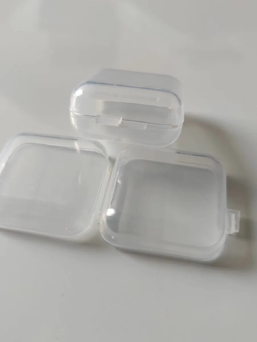 PLASTIC STORAGE BOXES 5PCS - Image 3