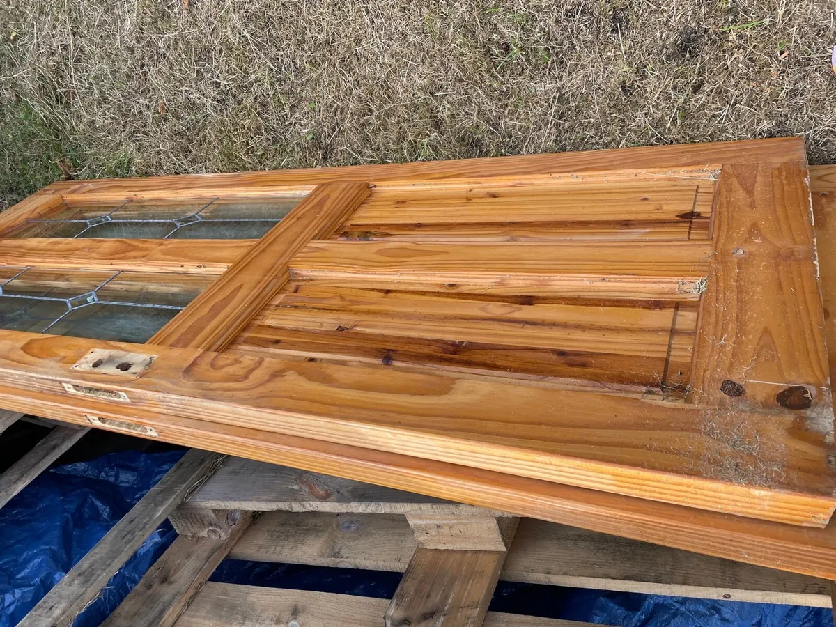 2 pine doors - Image 4