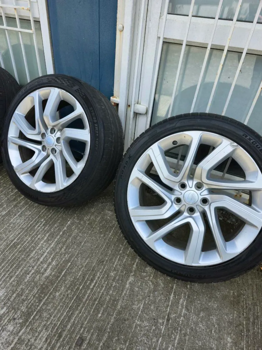 Set of 21" 5x120 RangeRover, Discovery Alloys - Image 2