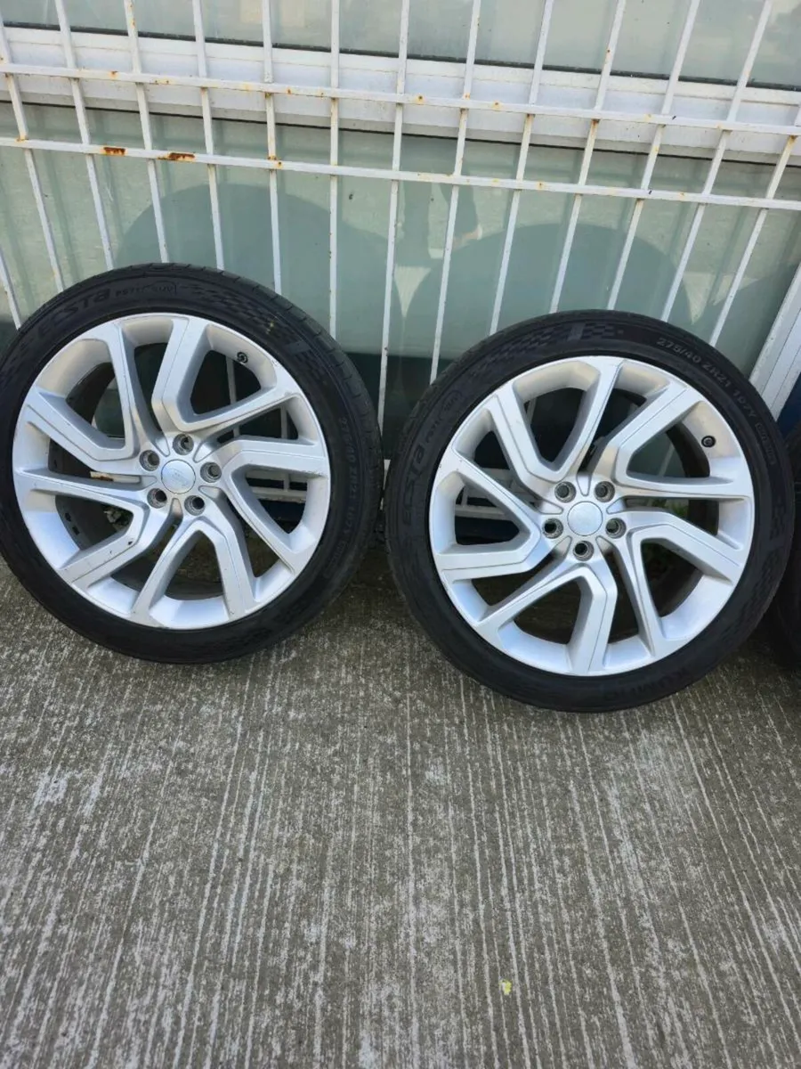 Set of 21" 5x120 RangeRover, Discovery Alloys - Image 3