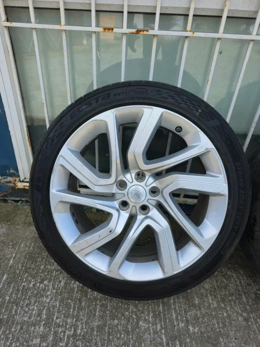Set of 21" 5x120 RangeRover, Discovery Alloys - Image 4