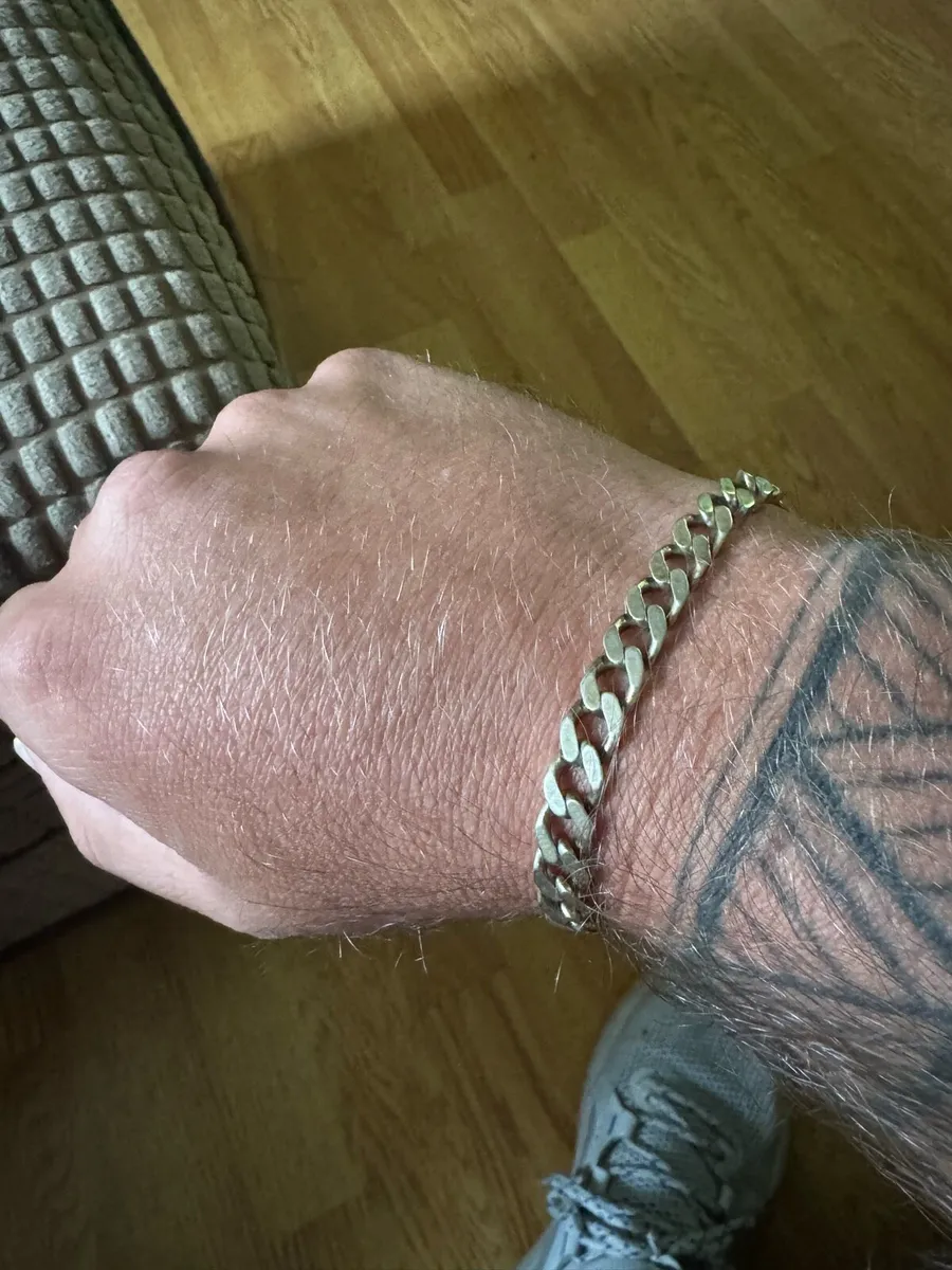 Men’s silver bracelets - Image 3