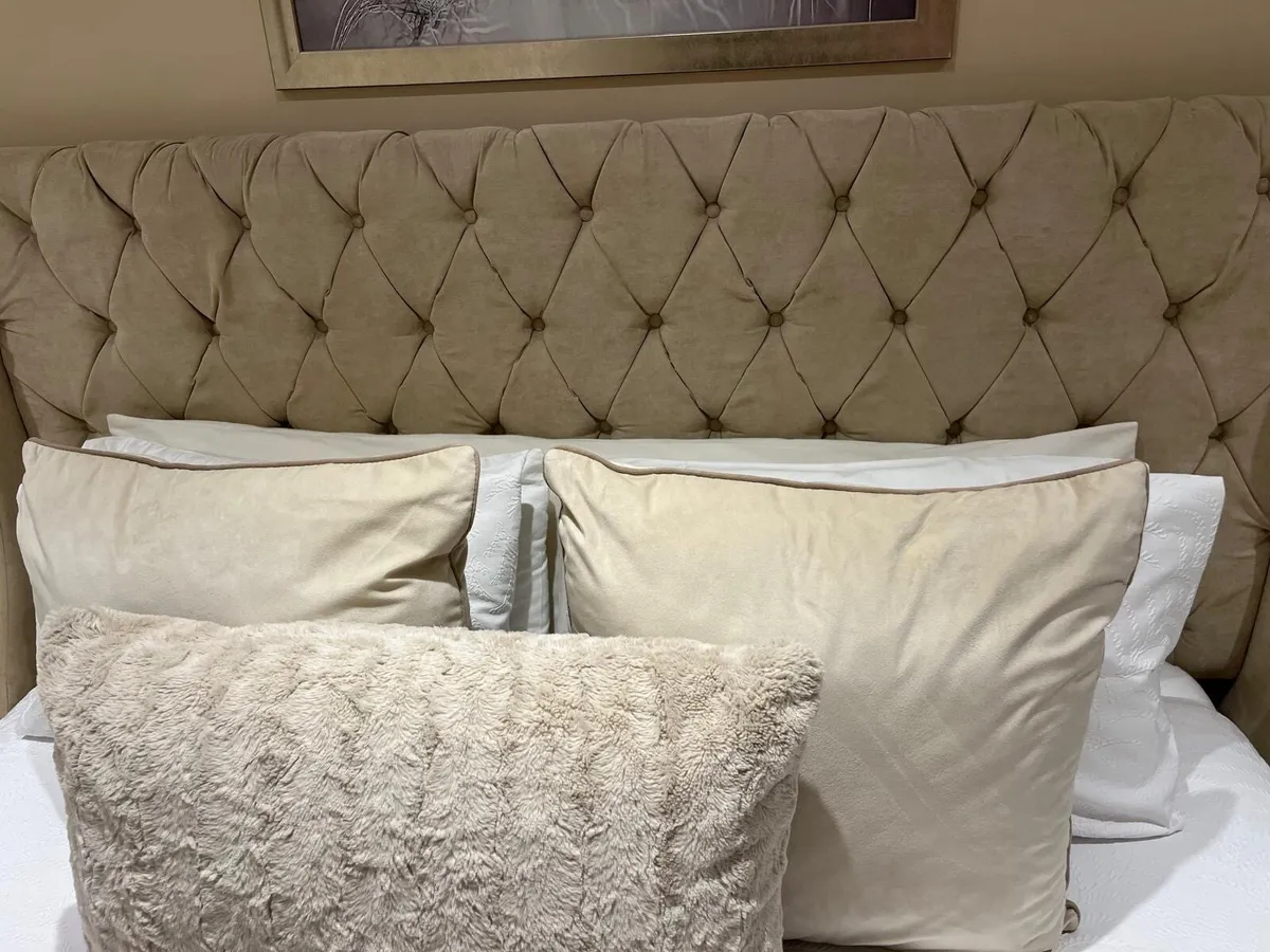 Super King size bed excluding mattress - Image 3