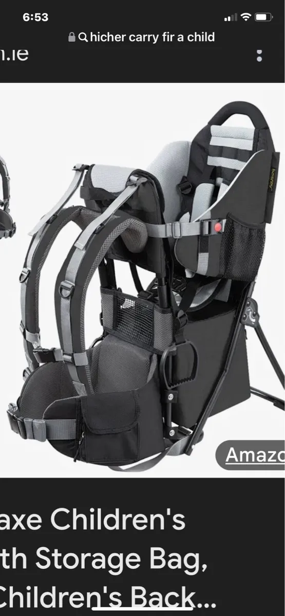 Hiking child carrier