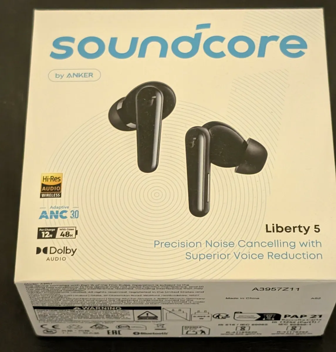 Anker Soundcore Liberty 4 Pro earphones (black) - Image 1