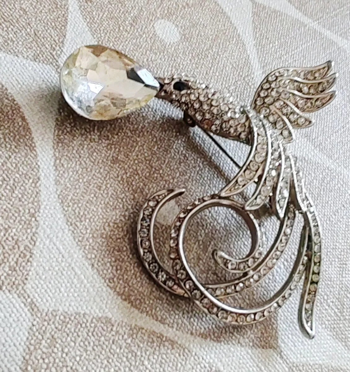 Retro bird brooch - Image 2