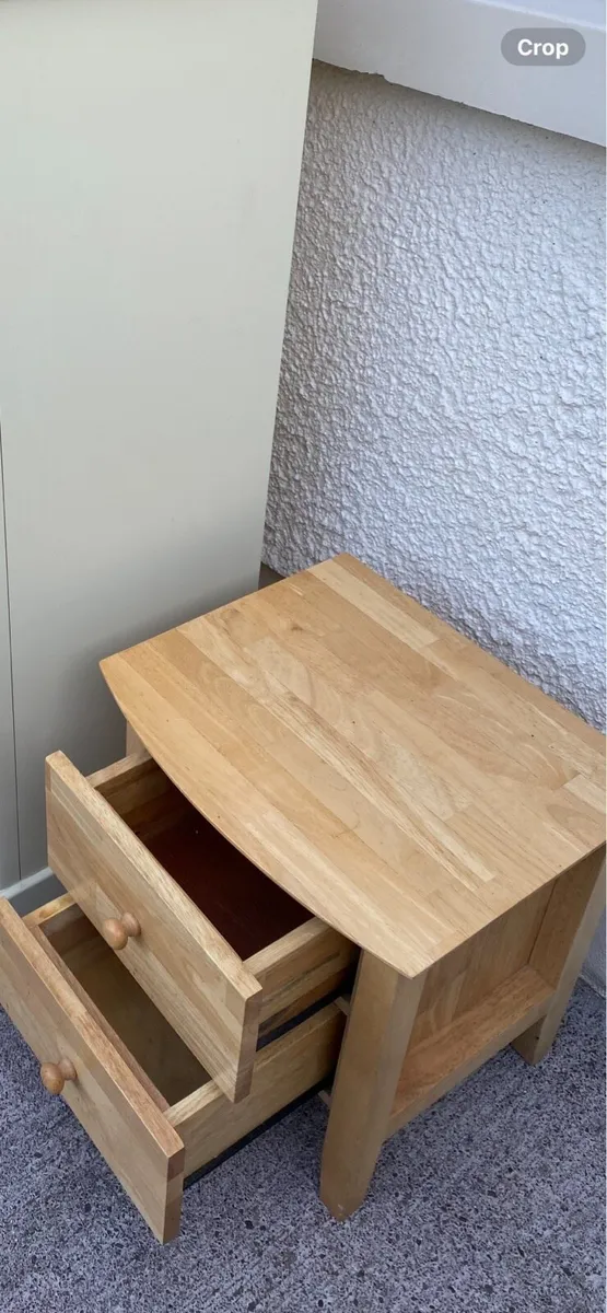 Locker for sale heavy wood made 2 drawers - Image 3