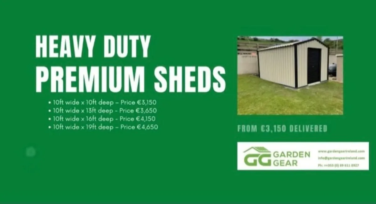 Garden Sheds - Image 1