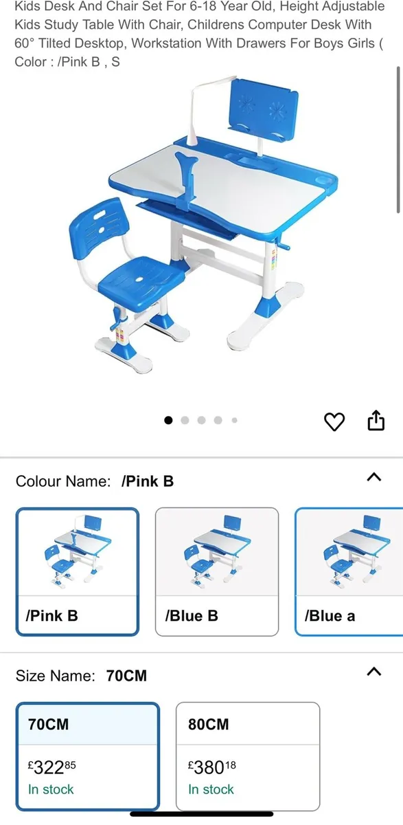 Kids desk - Image 1