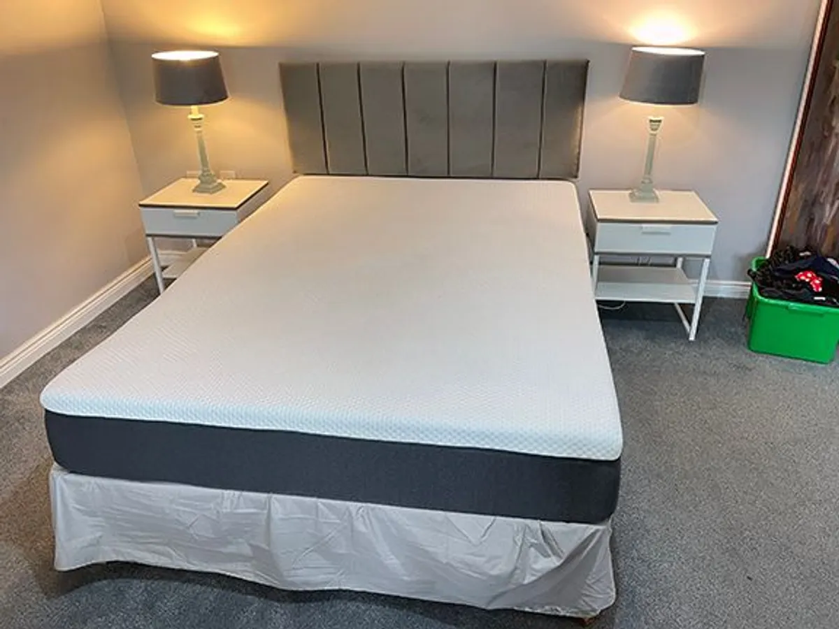 Double Bed, with Emma Mattress & Headboard - Image 3