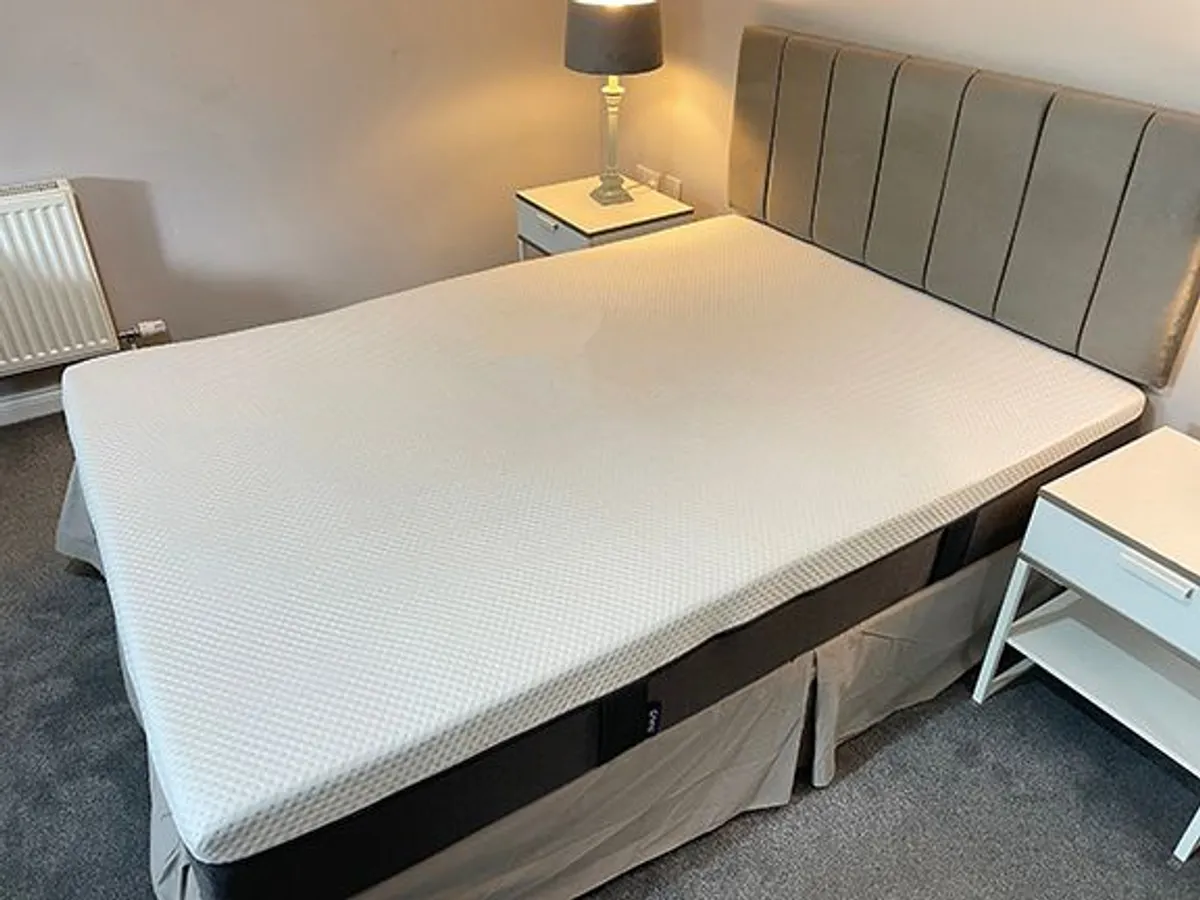 Double Bed, with Emma Mattress & Headboard - Image 4
