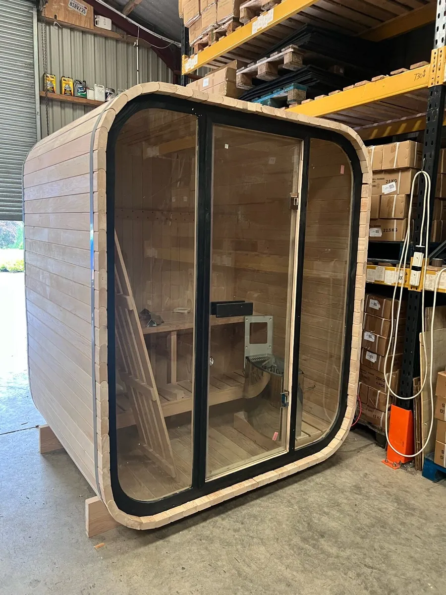Outdoor Dry Sauna 3 Person (new) - Image 4