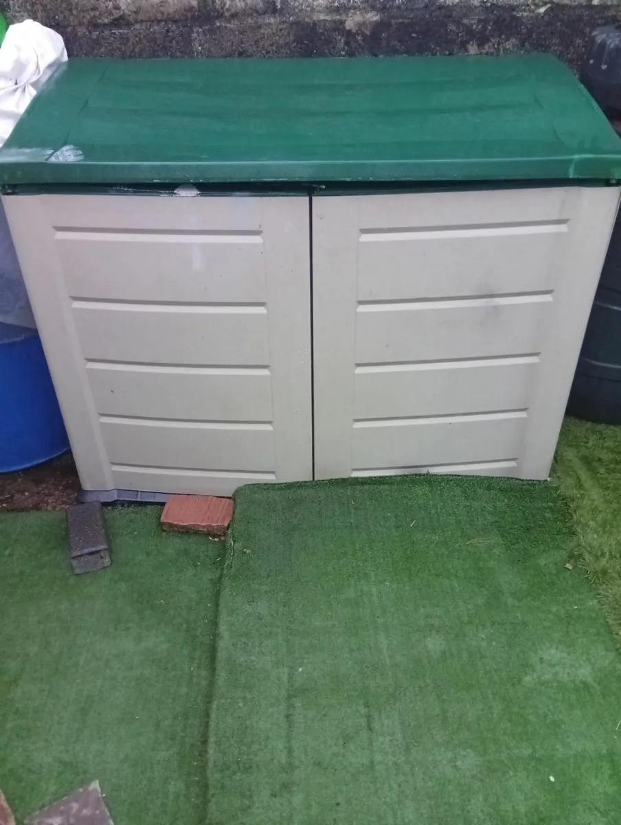 Huge pvc outdoor garden storage box 1220ltr - Image 2