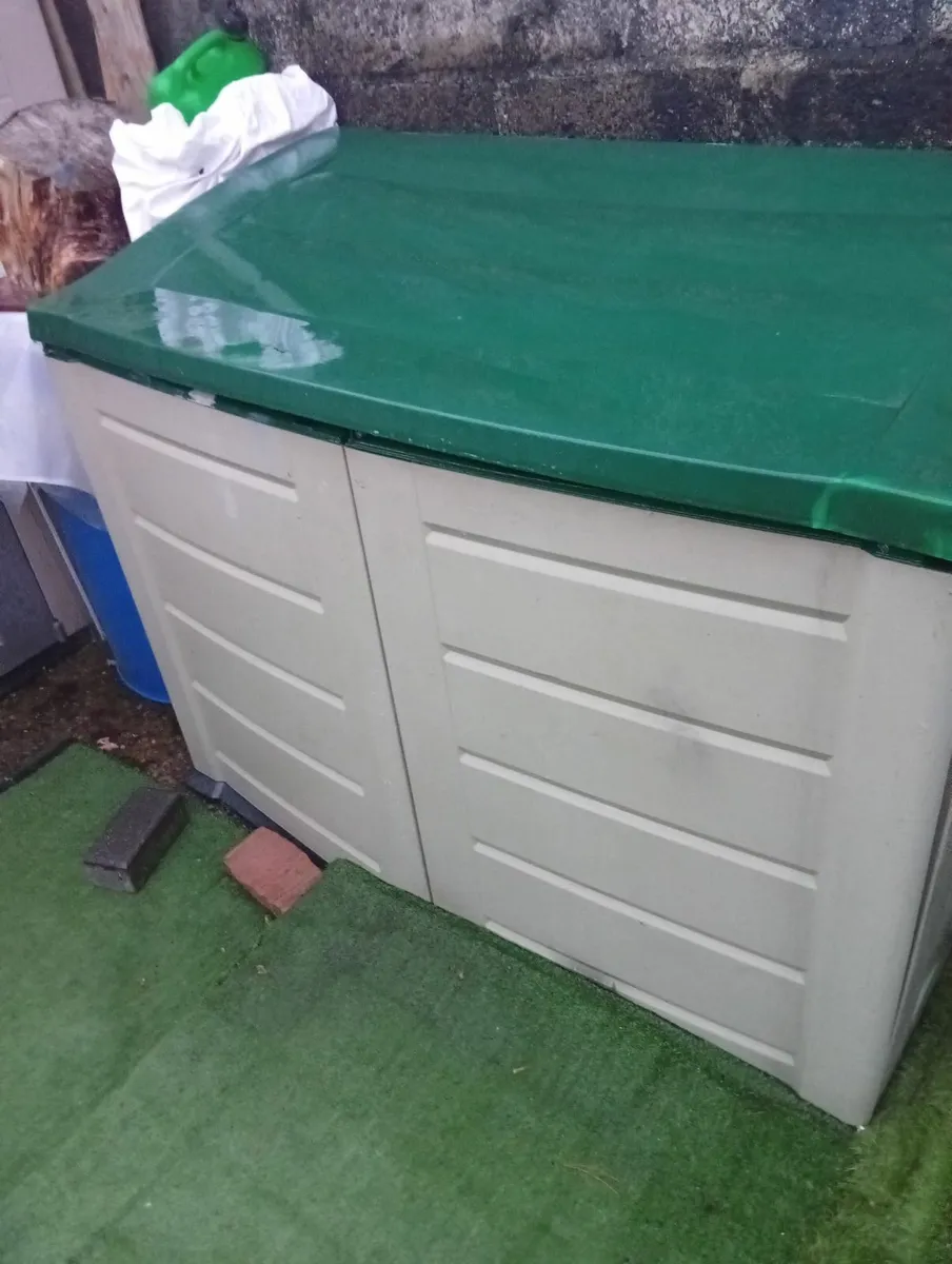 Huge pvc outdoor garden storage box 1220ltr - Image 4