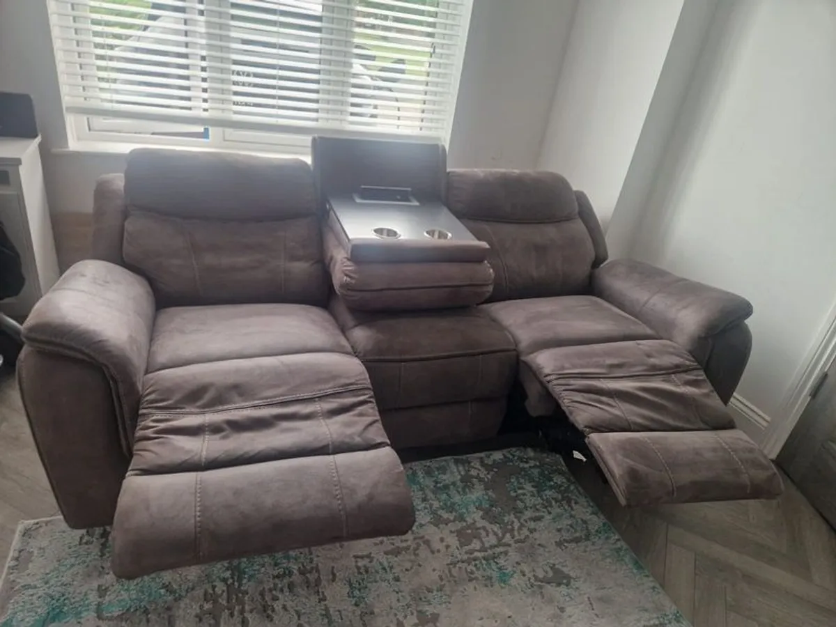 3 Seater Recliner sofa for sale - Image 2