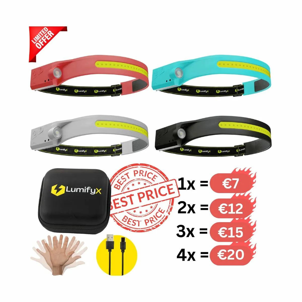 Motion sensor headlamp - Image 1