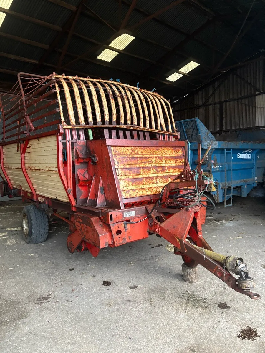 Krone silage wagon - Image 1
