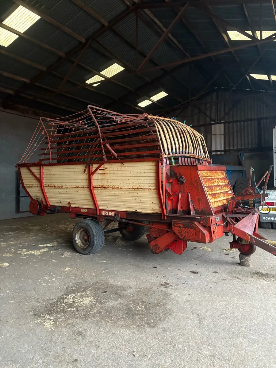 Krone silage wagon - Image 2