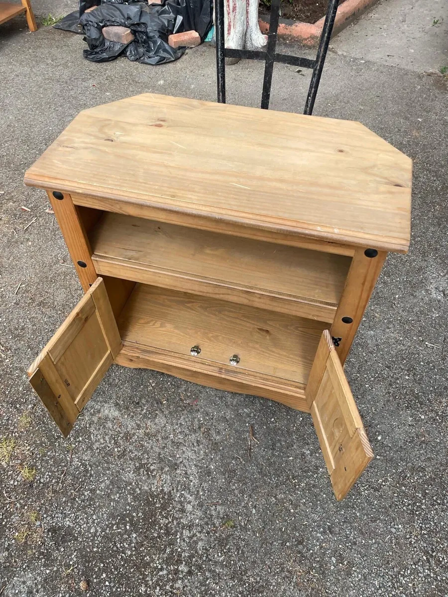 Mexican pine tv unit / cabinet - Image 3