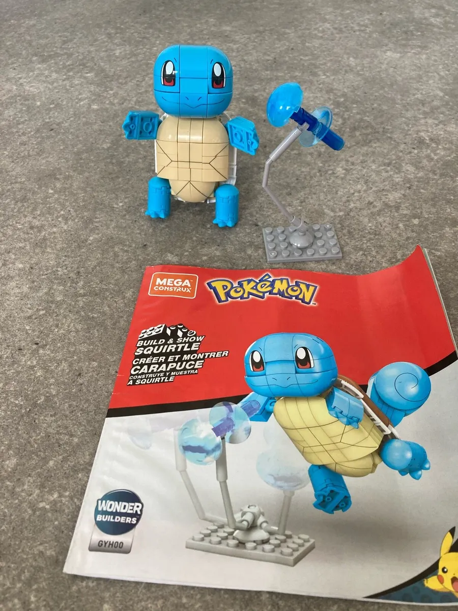 Mega Construx Pokémon Build and Show Squirtle - Image 3
