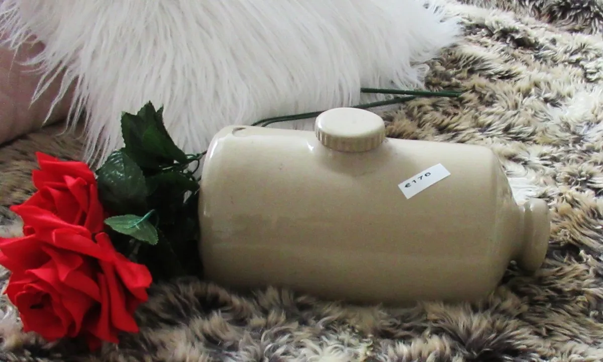 antique vintage earthenware bottle flagan cottage - Image 3