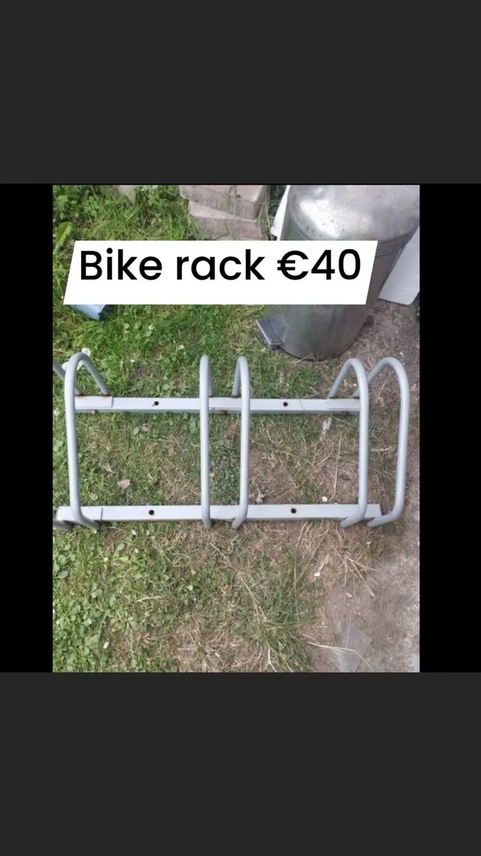 Bike rack €40