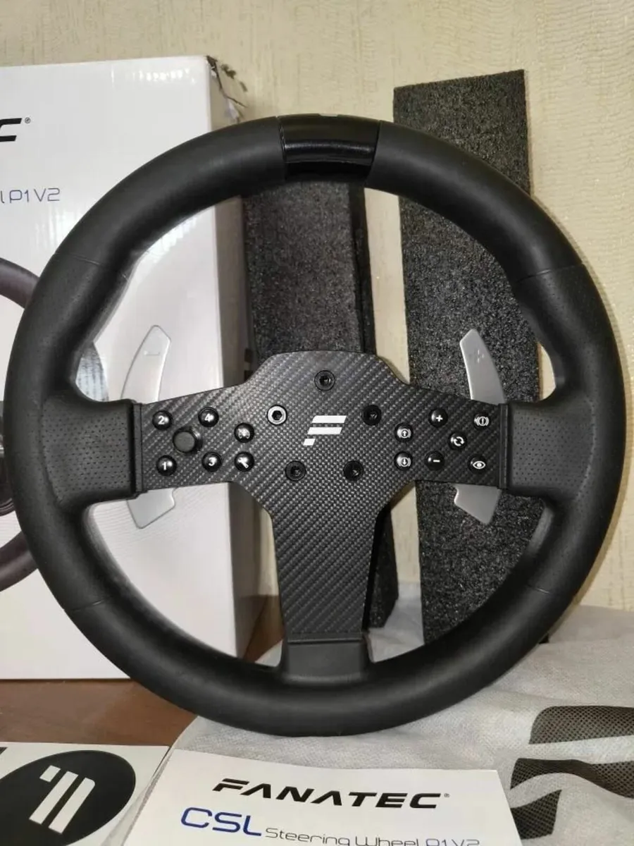 Fanatec CSL Gaming Wheel P1 V2 Carbon - Image 4