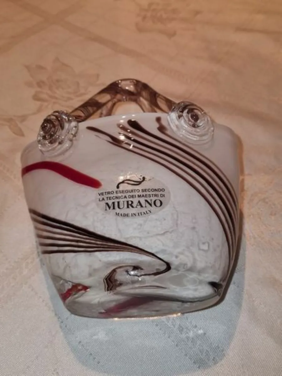Murano glass basket - Image 2