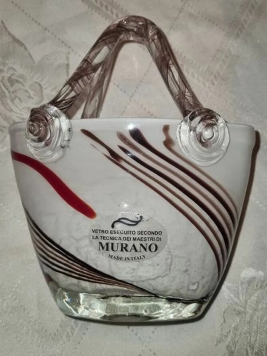 Murano glass basket - Image 4