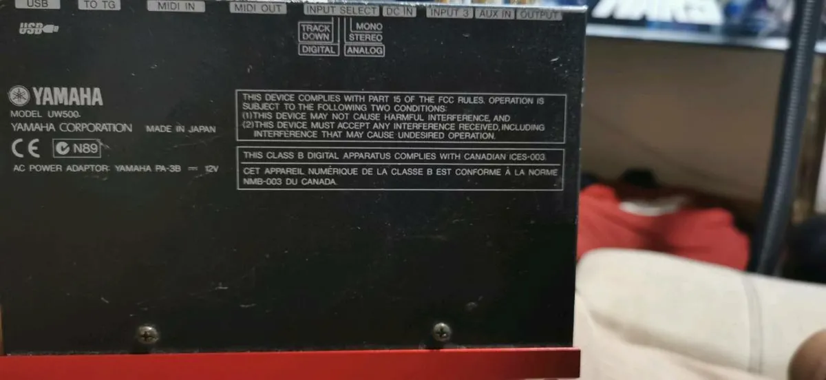Yamaha UW500 MIDI personal studio - Image 3