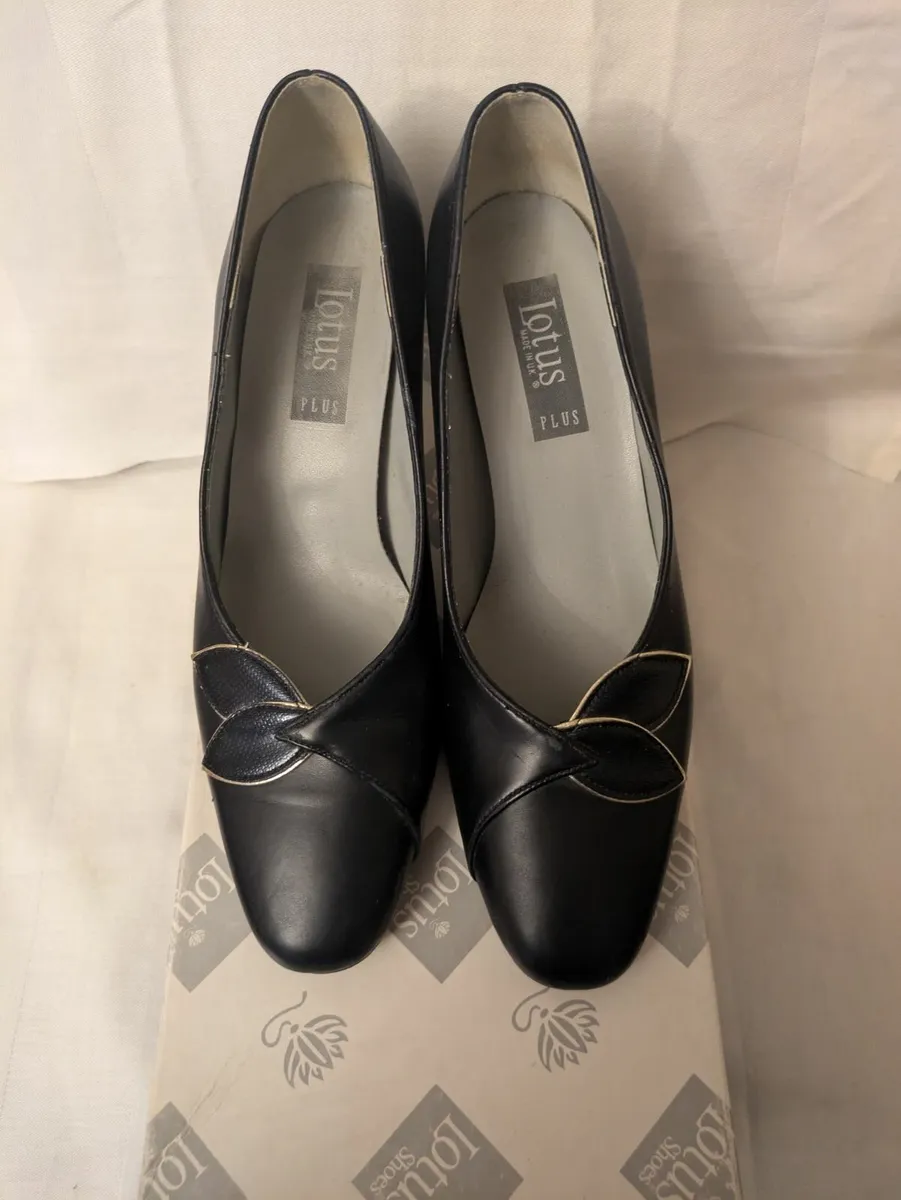 Shoes (Lotus) Navy - Image 2