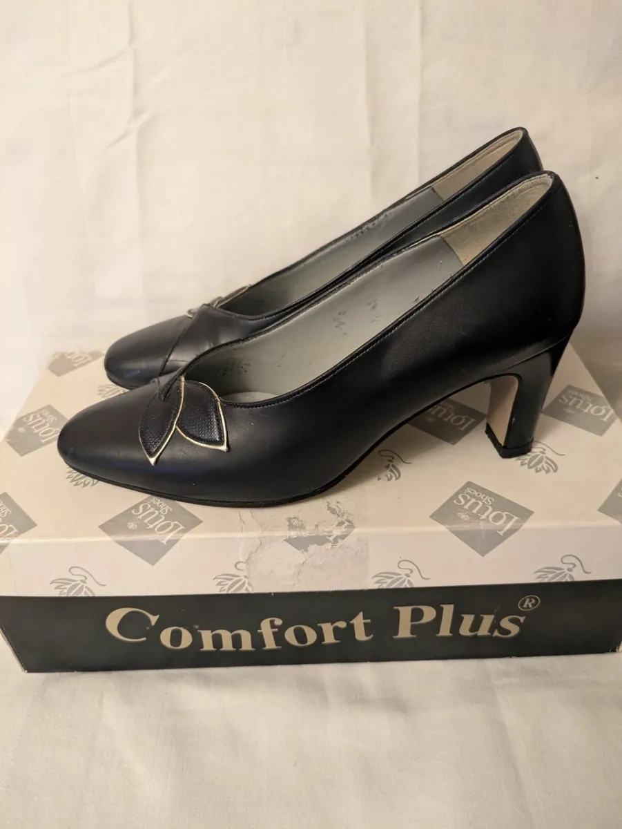 Shoes (Lotus) Navy - Image 1