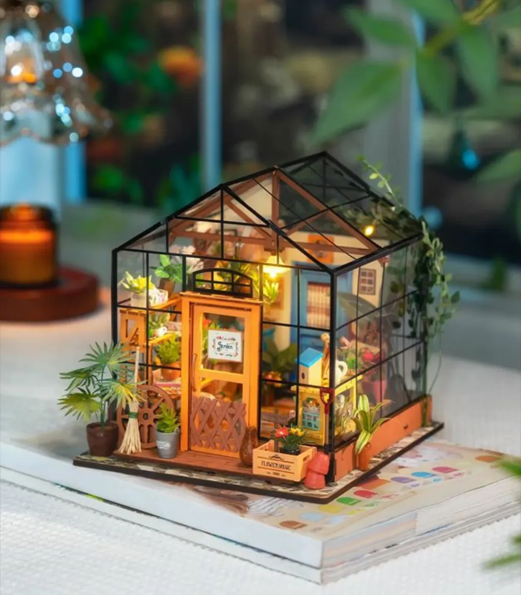 Flower House ~ DIY Miniature House - Image 1