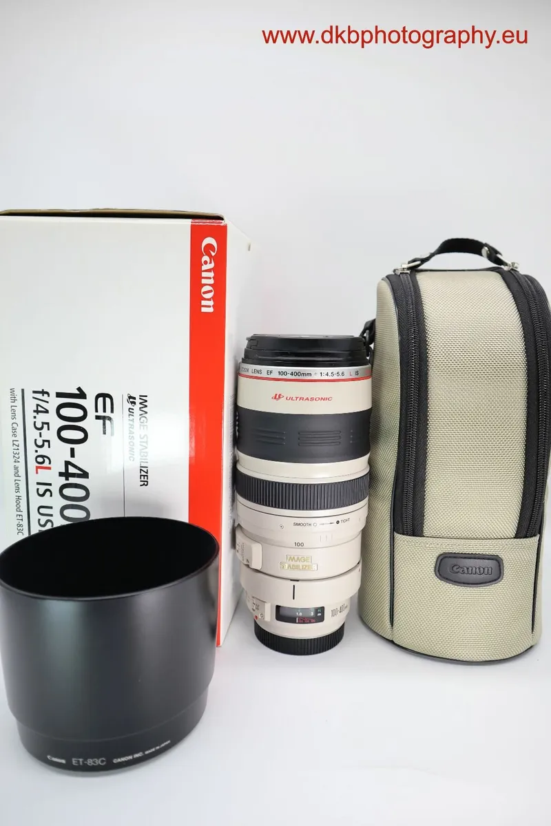 CANON EF 100-400mm IS USM LENS - Image 1