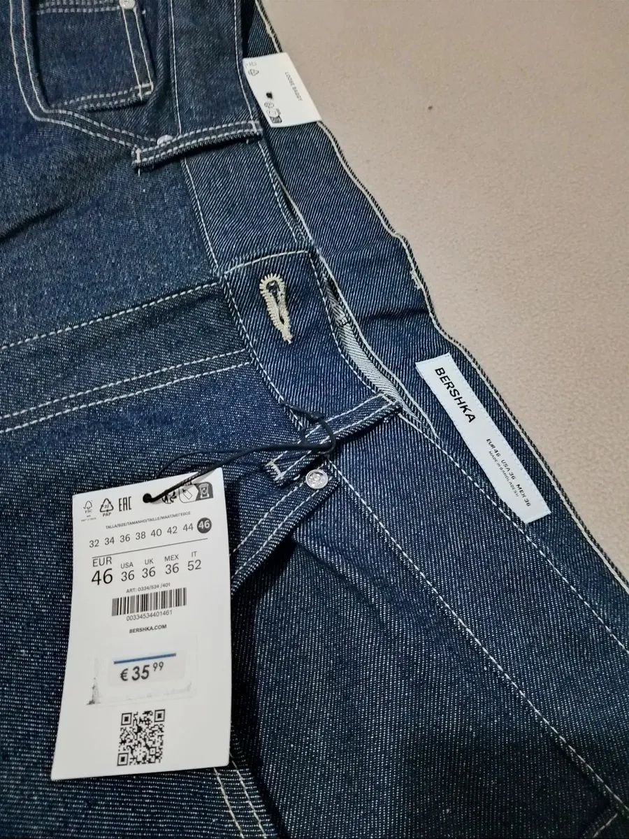 Oversize Denim Pants 46 size( New ) - Image 3