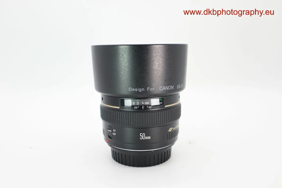 CANON EF 50mm F1.4 USM LENS #0517 - Image 2