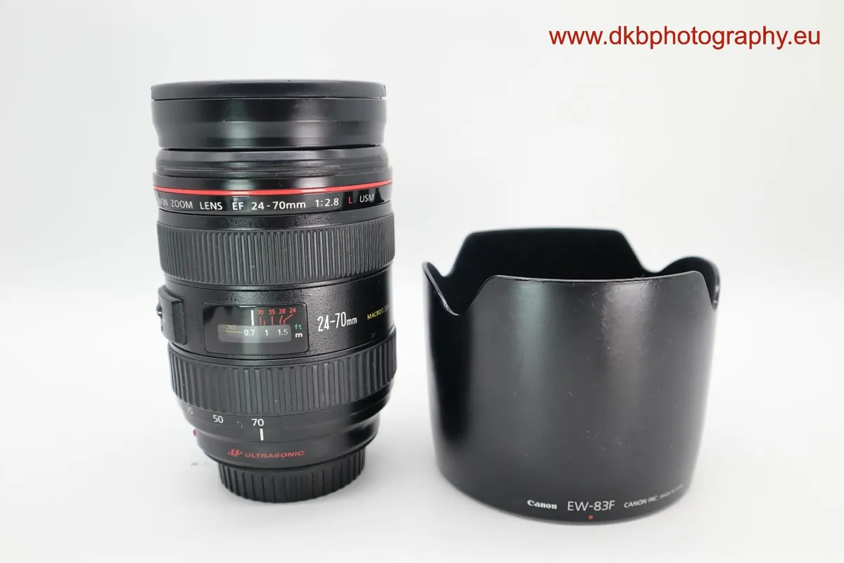 CANON EF 24-70mm F2.8L USM LENS #0533 - Image 1