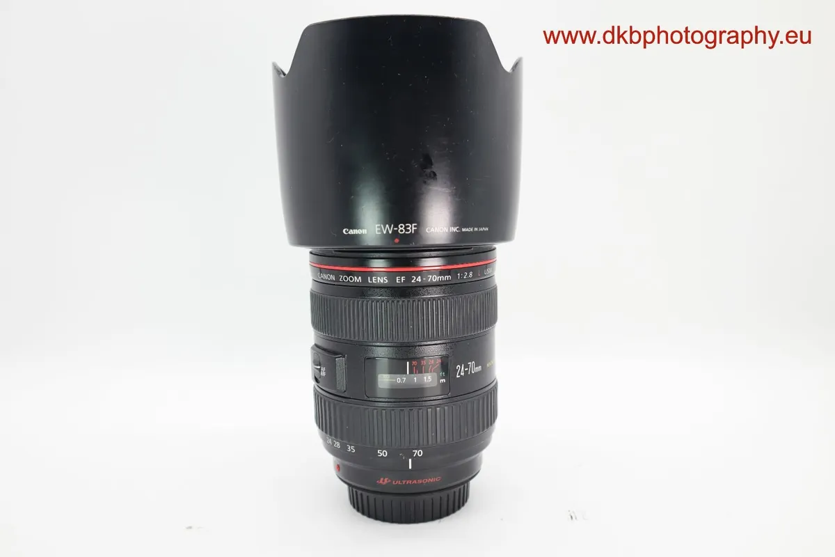 CANON EF 24-70mm F2.8L USM LENS #0533 - Image 2