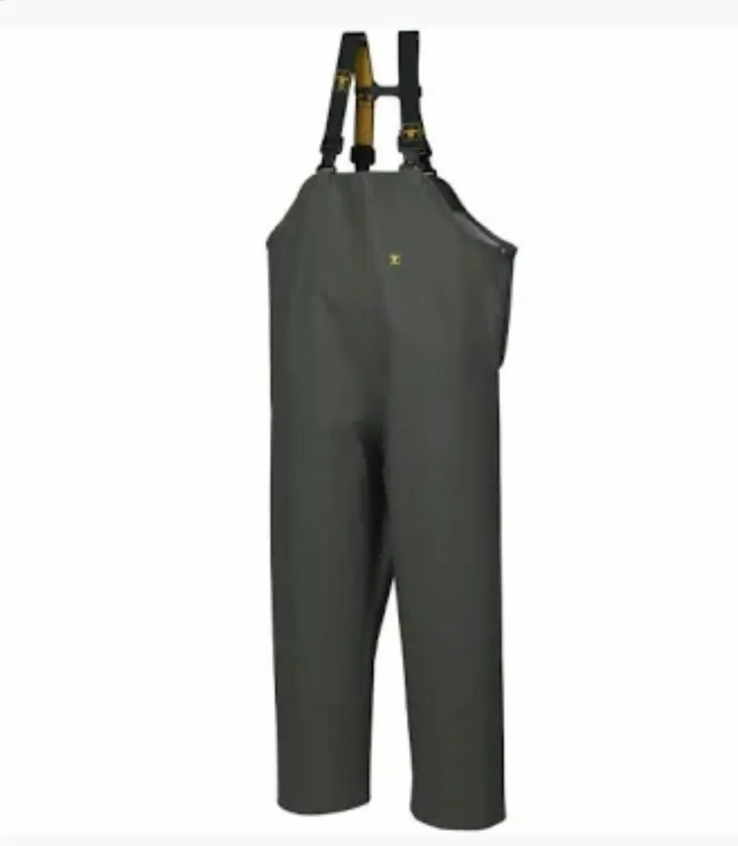 Rain gear guy cotton Jackets pants bib and brace - Image 2