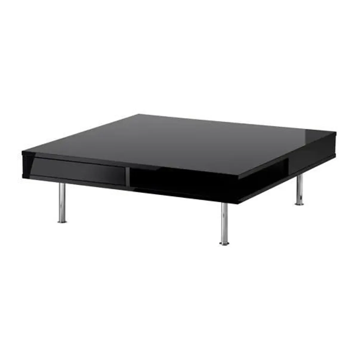 Modern Black Coffee Table - Image 3