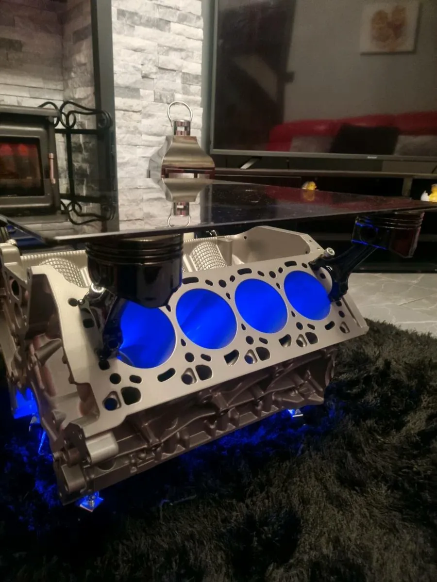 Engine block coffee table - Image 1