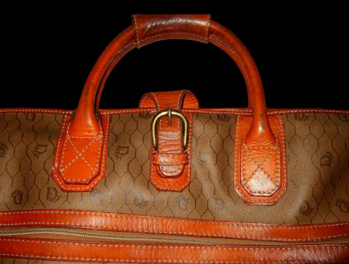 Vintage Authentic 'Dior' Garment Bag - Image 4