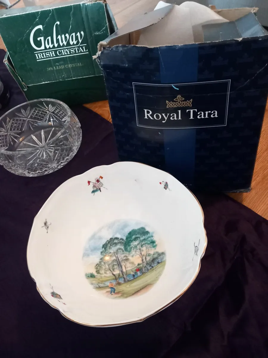 Galway crystal and royal tara items - Image 3