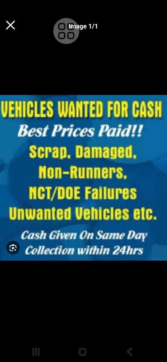 CARS WANTED IN ANY CONDITION ANY LOCATION