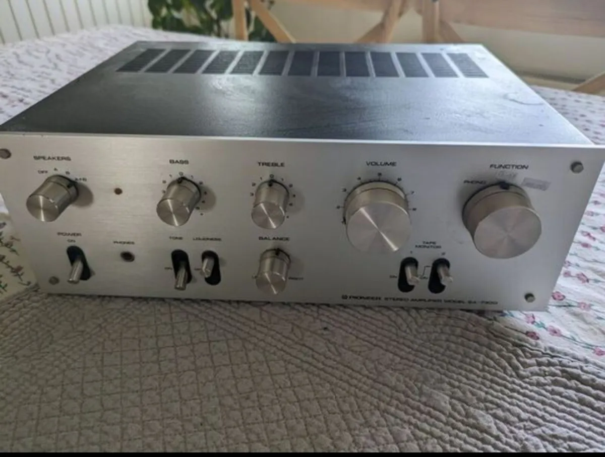 Pioneer sa 7300 amplifier with phono - Image 1