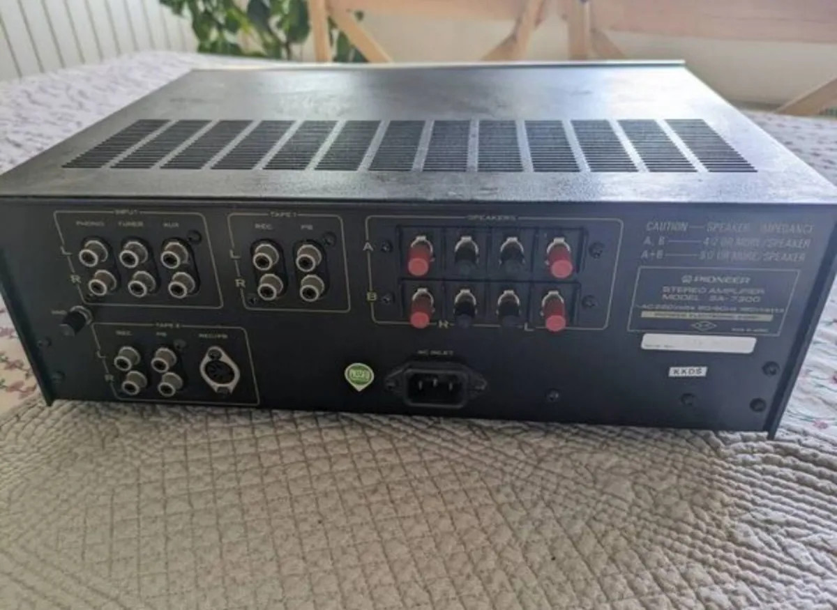 Pioneer sa 7300 amplifier with phono - Image 2