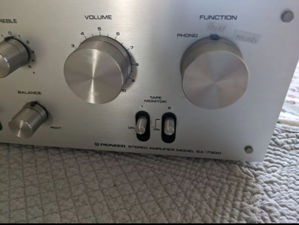 Pioneer sa 7300 amplifier with phono - Image 3