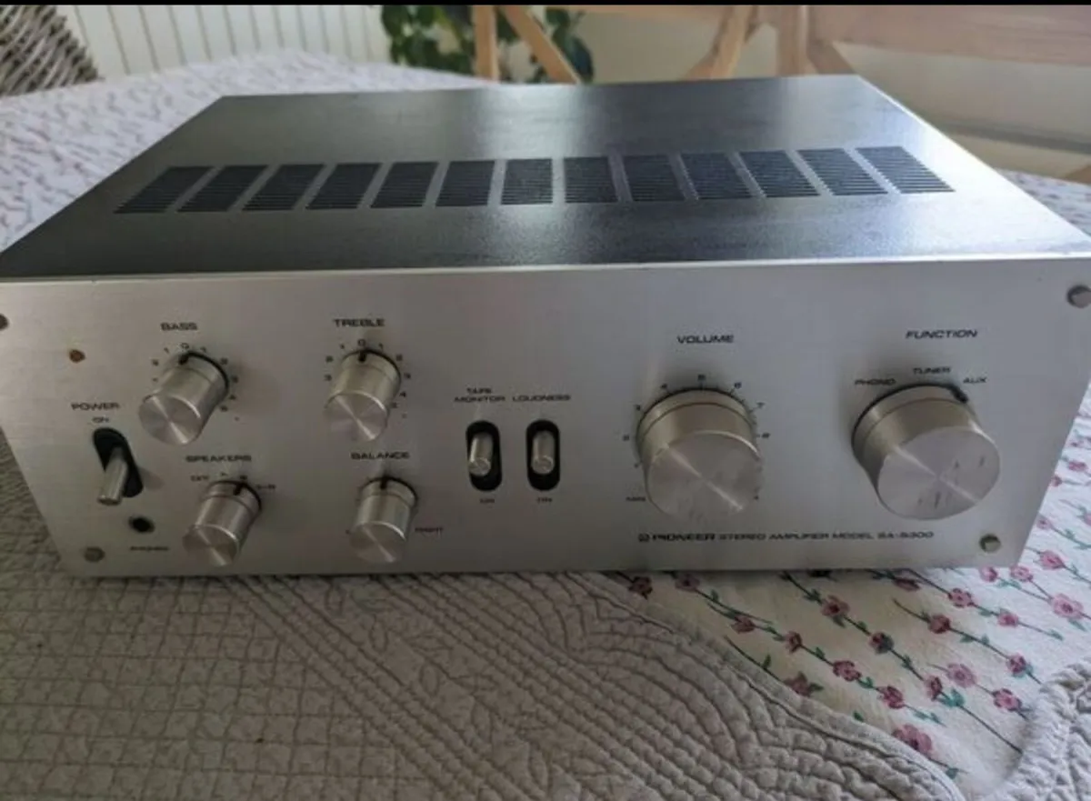 Pioneer sa 7300 amplifier with phono - Image 4