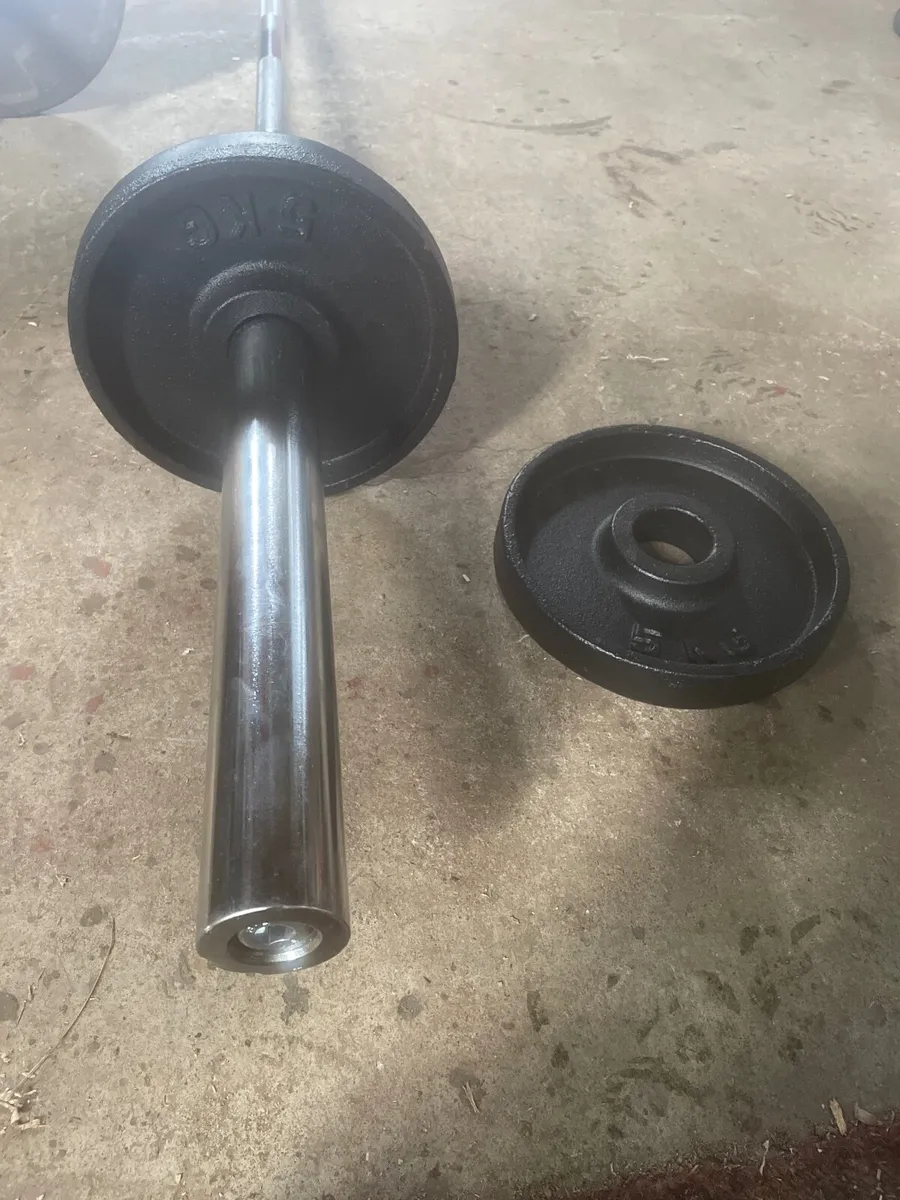 Weights Olympic  bar - Image 2
