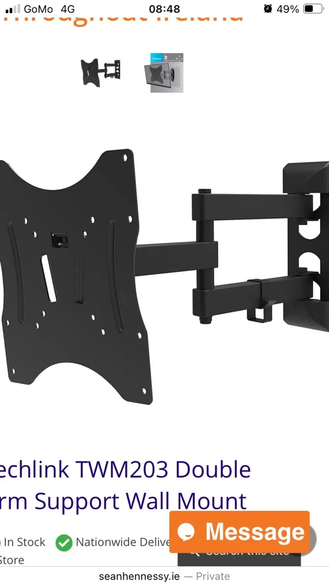 TV  Wall mount - Image 1